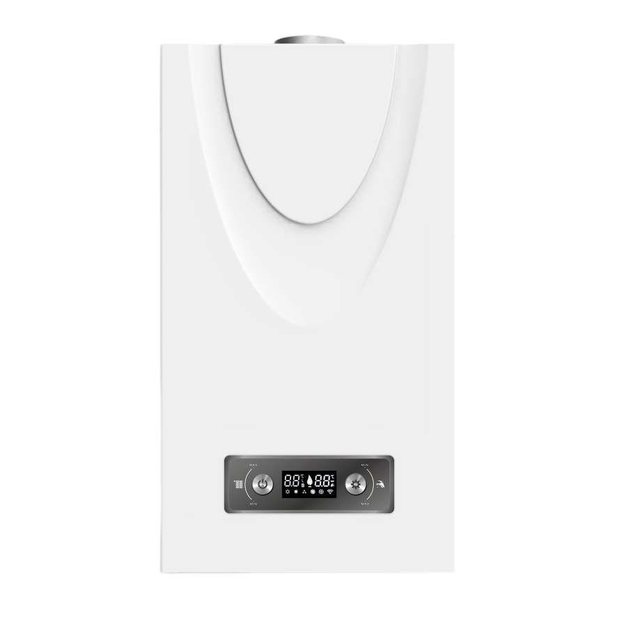 B02 Series Flame Design Wall Hung Combi Gas Boiler